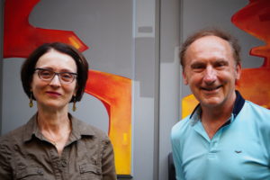 Béatrice Combar-Lange, présidente et Yves Pignard, directeur artistique
